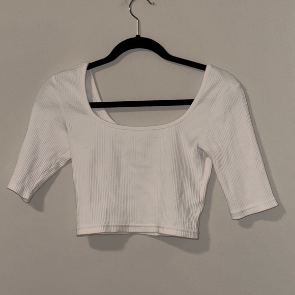 Oak + fort square neck crop top - Picture 1 of 1